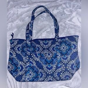 Vera Bradley Blue Extra Large Tote